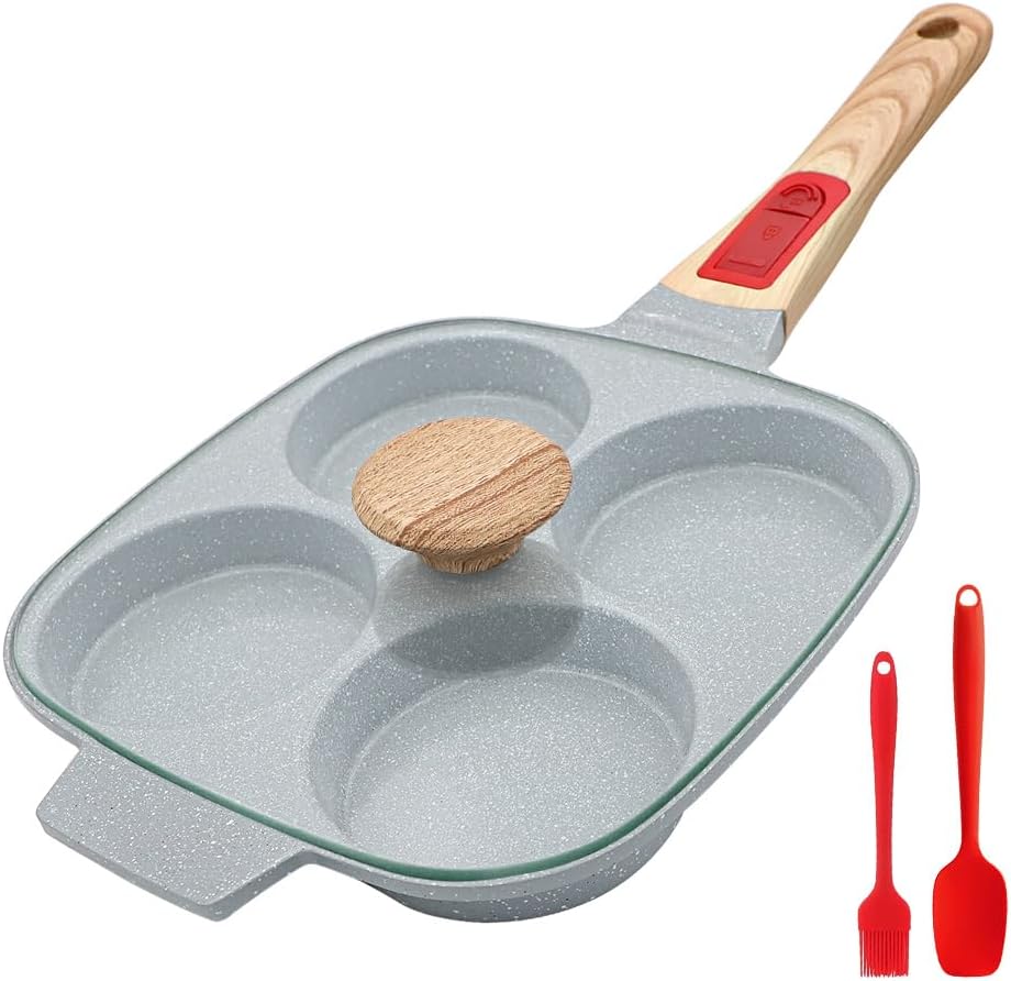 Padella Pancake con Rivestimento in Ceramica - Blu - immagine 1