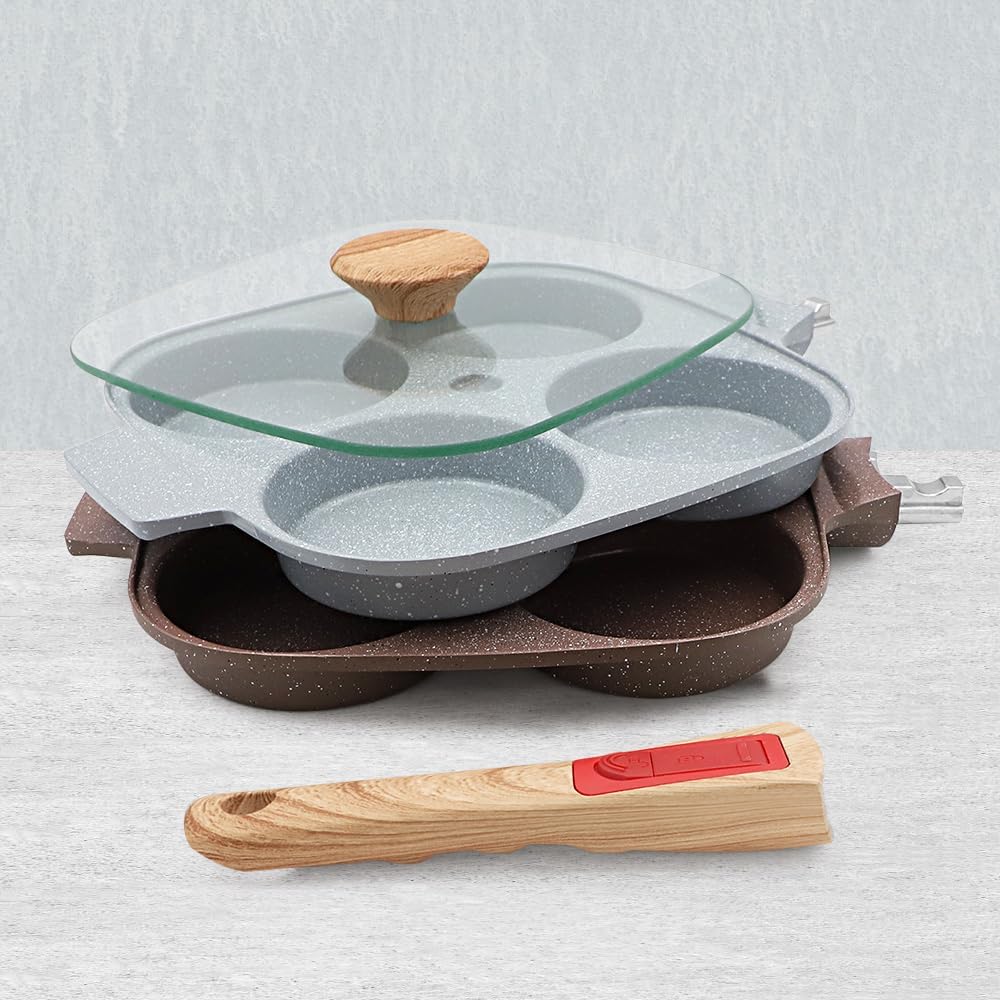 Padella Pancake con Rivestimento in Ceramica - Blu - immagine 7