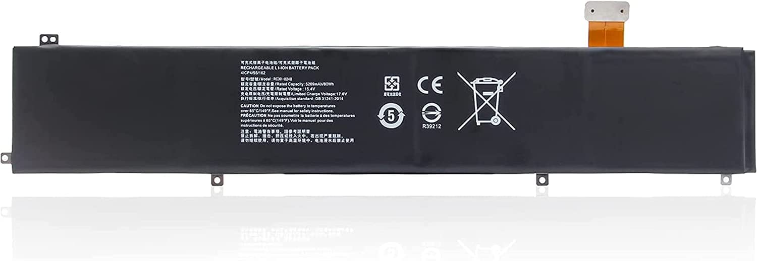 Askc RC30-0248 Batteria 80Wh per Razer Blade Advanced 15