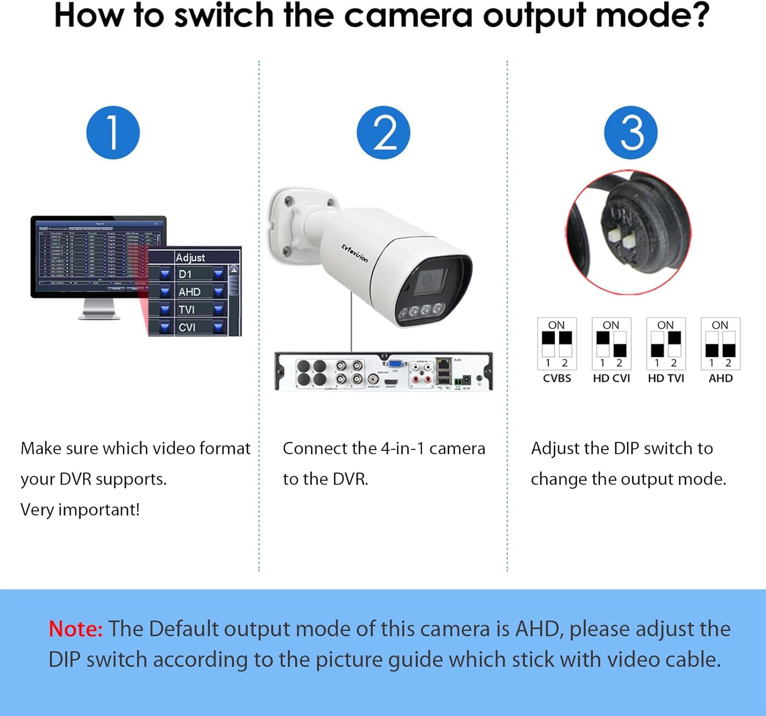 Evtevision 5MP Telecamera Sorveglianza Esterni IP67 - immagine 5
