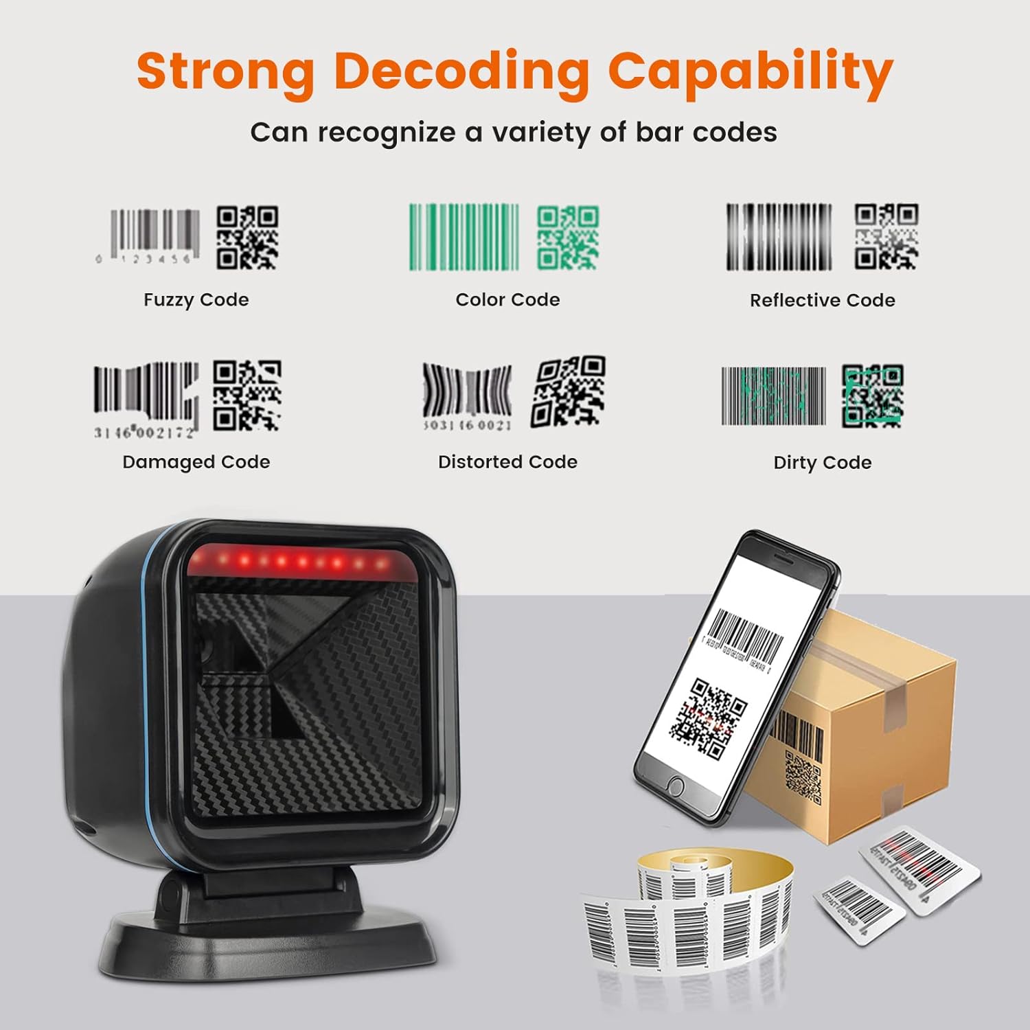Obz Lettore Codice a Barre e QRcode 1D/2D - immagine 3