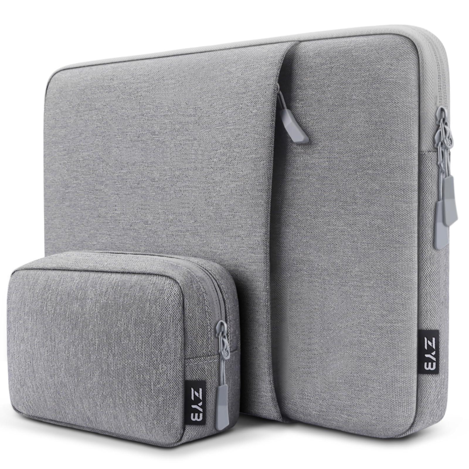 Zyb Custodia PC Portatile 16 Pollici, Grigio