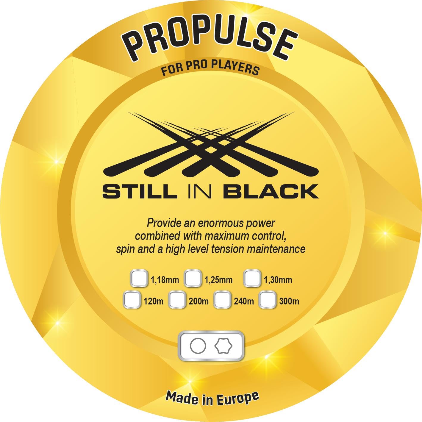 STILL IN BLACK Bobina Propulse Orange 1,28 Mm - 300 M