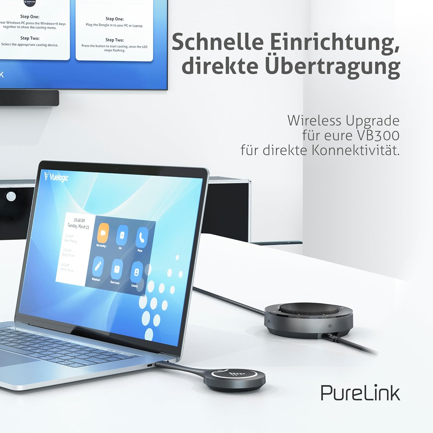 Purelink Vuelogic - Dongle Wireless USB-C per VB300 - immagine 6