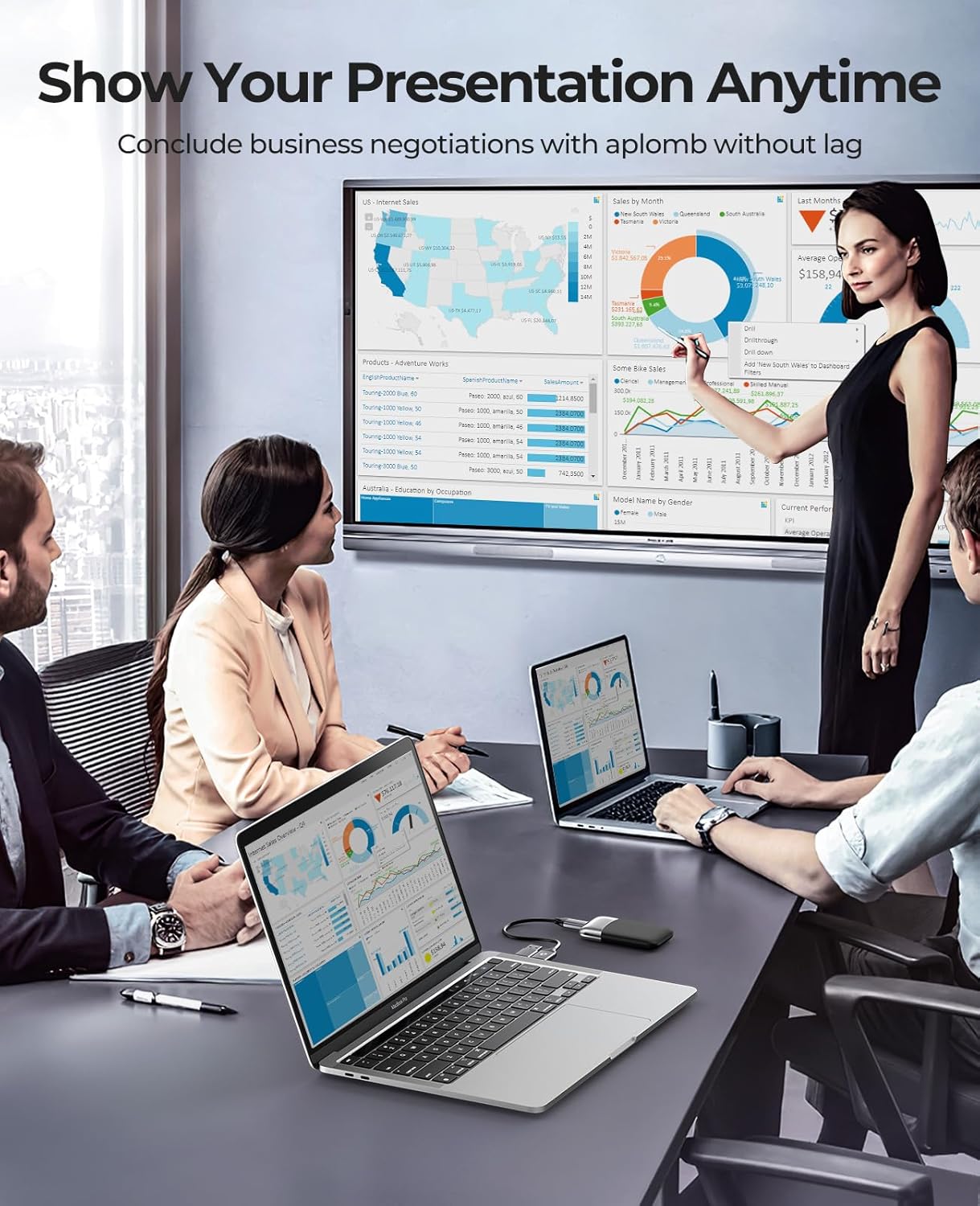 Orico 1TB SSD Esterno Portatile USB 3.2 Gen 2x2 - immagine 3