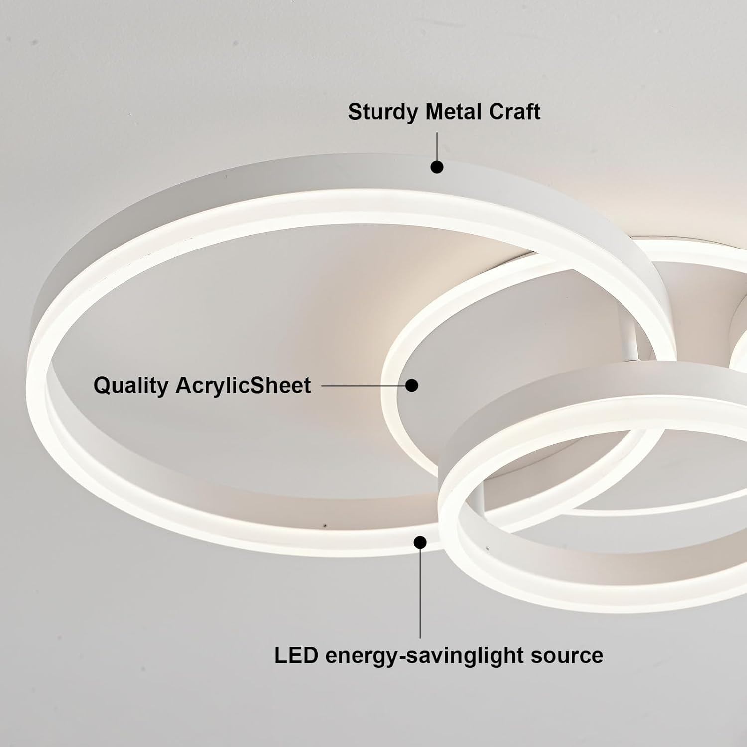 Lampada da Soffitto a LED Dimmerabile 48W 4800lm - immagine 5