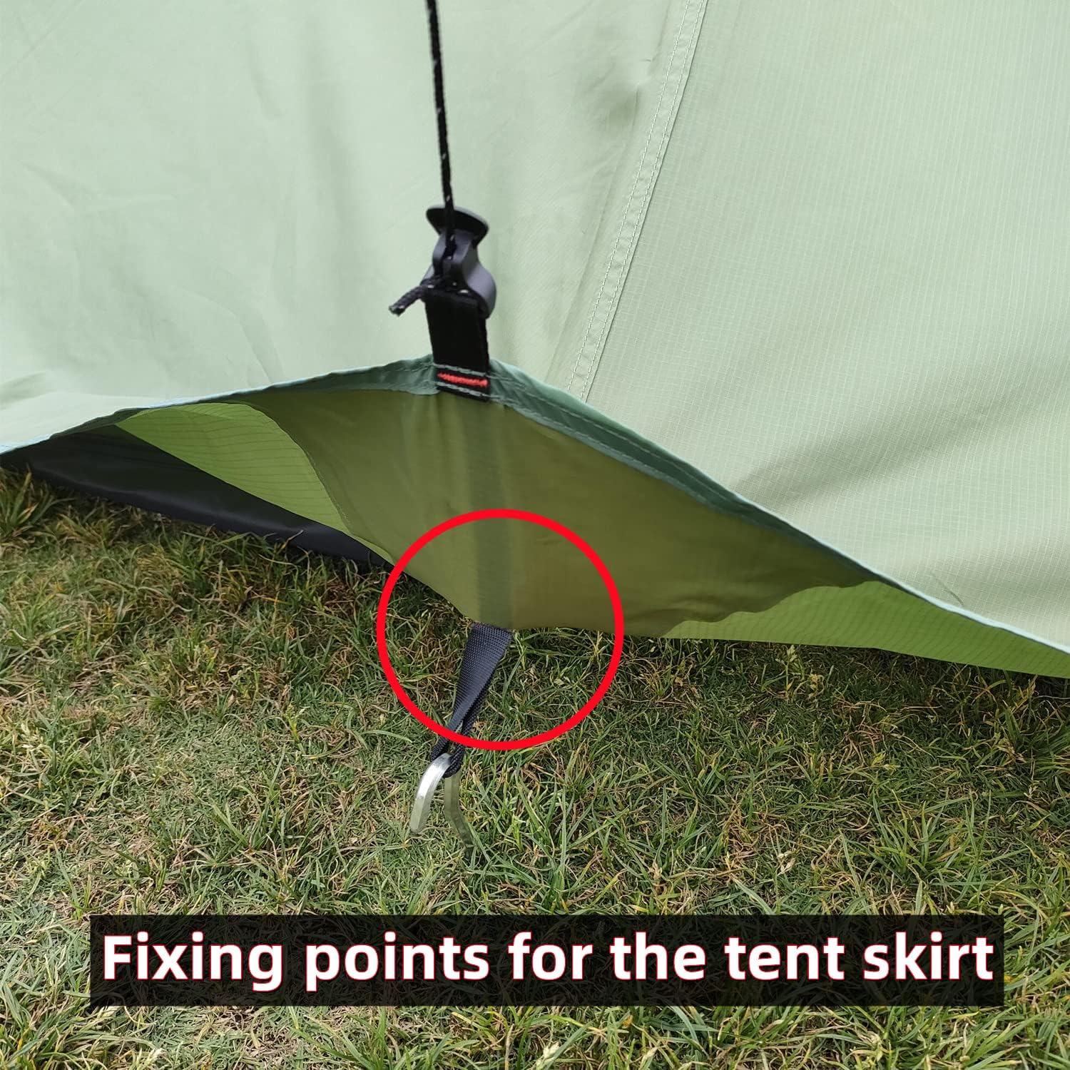 Longeek Teepee Tenda Campeggio 1-4 Persone - immagine 2