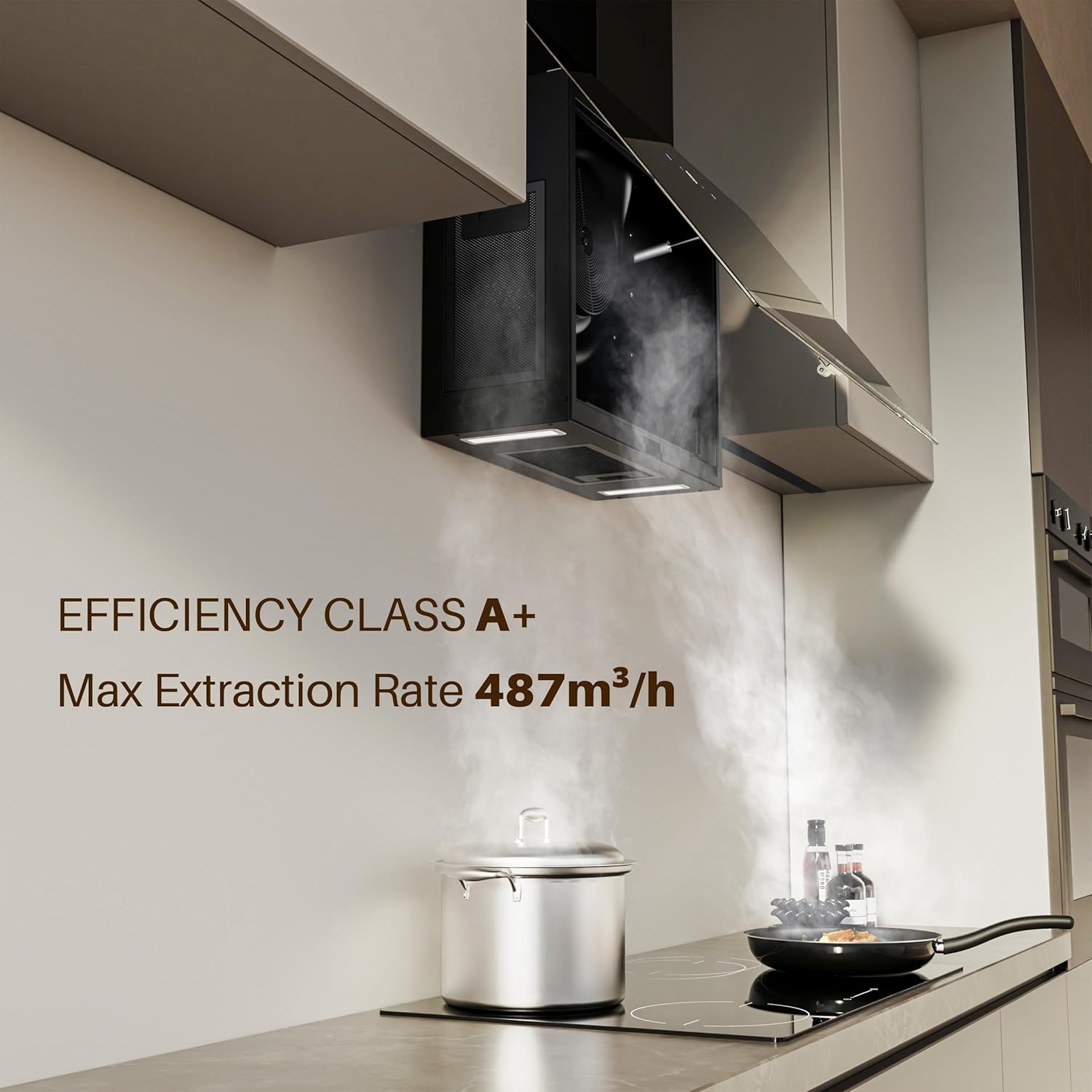 Firegas Cappa Aspirazione 60 cm 487 m³/h - immagine 4