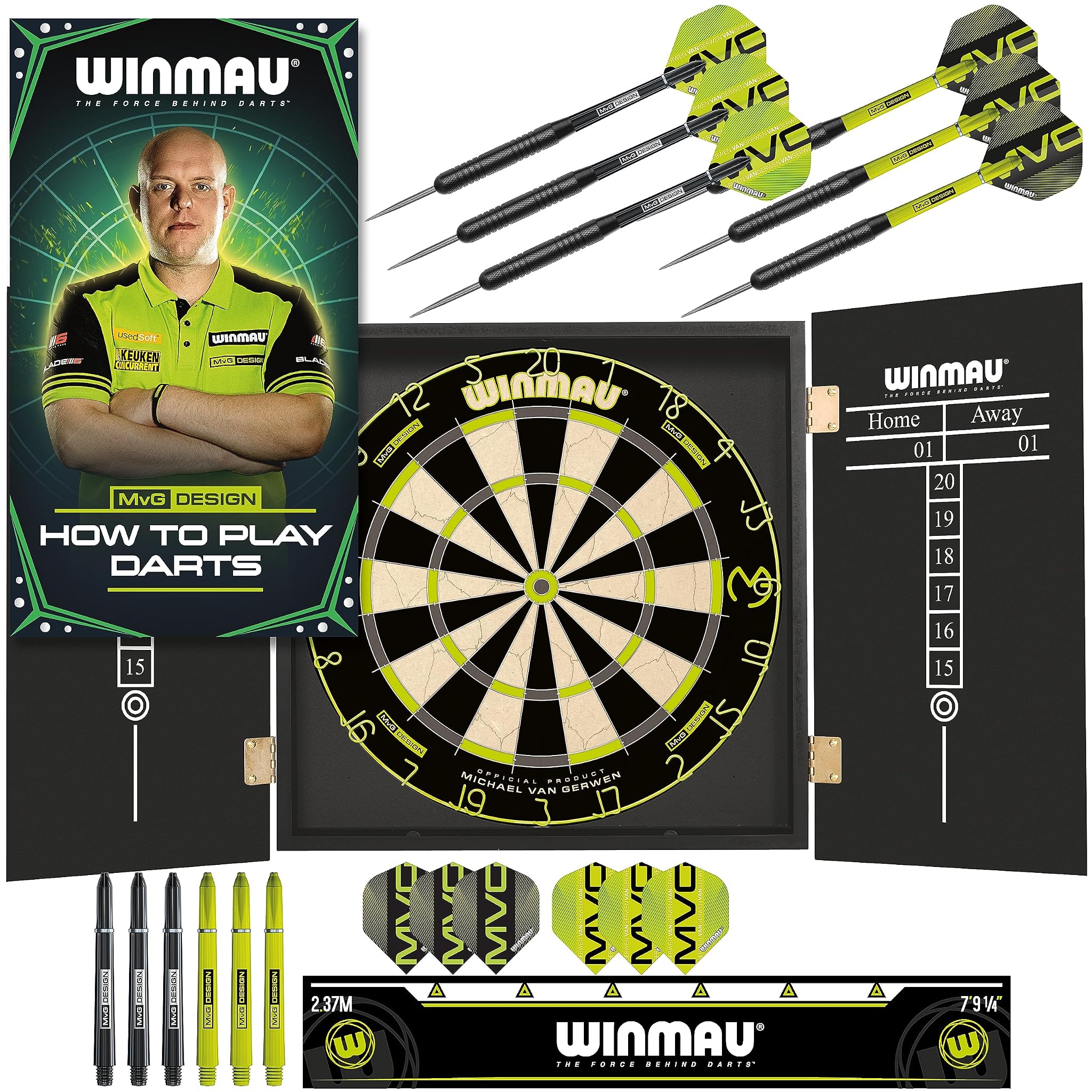 Winmau Michael van Gerwen MvG Set Freccette | Velz