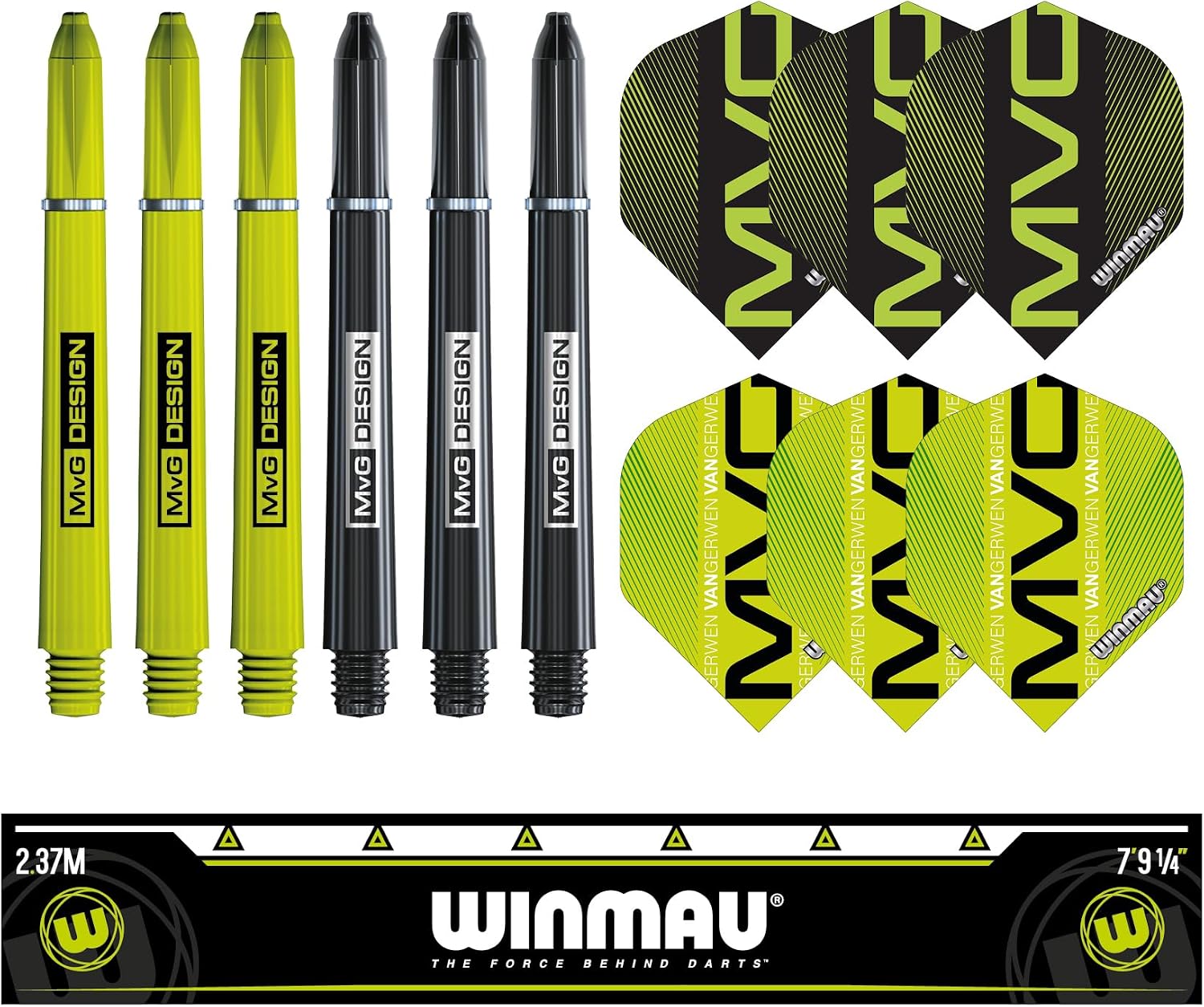 Winmau Michael van Gerwen MvG Set Freccette | Velz