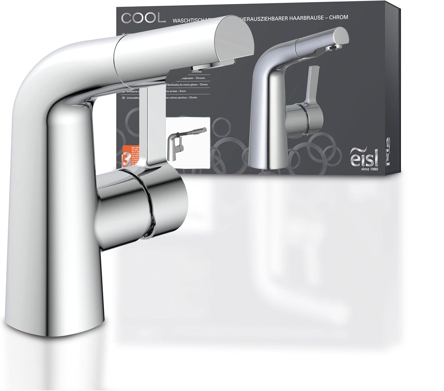 Eisl COOL NI075COCR - Rubinetto Bagno Lavabo Cromo