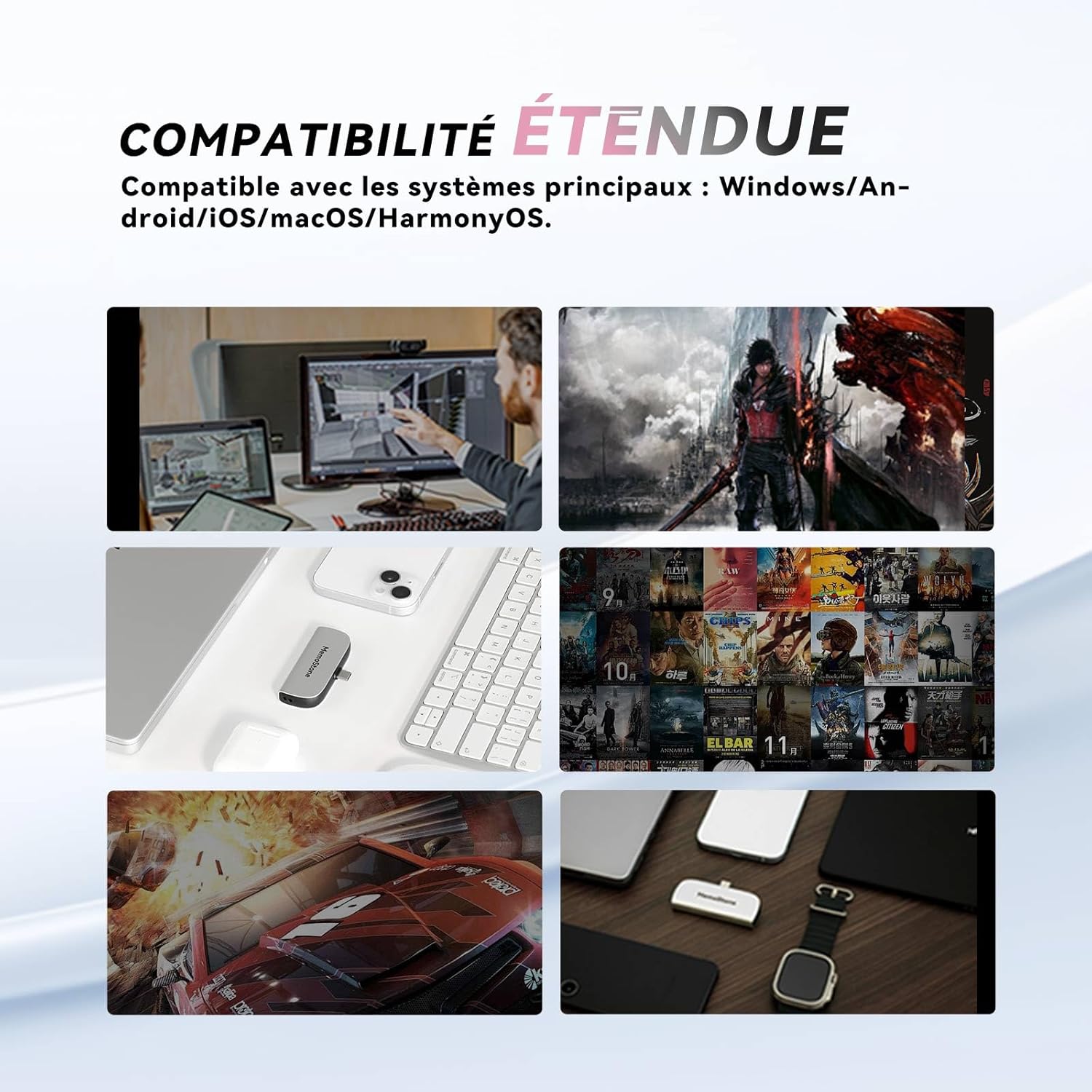 Kingspec MemoStone - SSD Esterna Portatile USB-C 2 TB - immagine 3