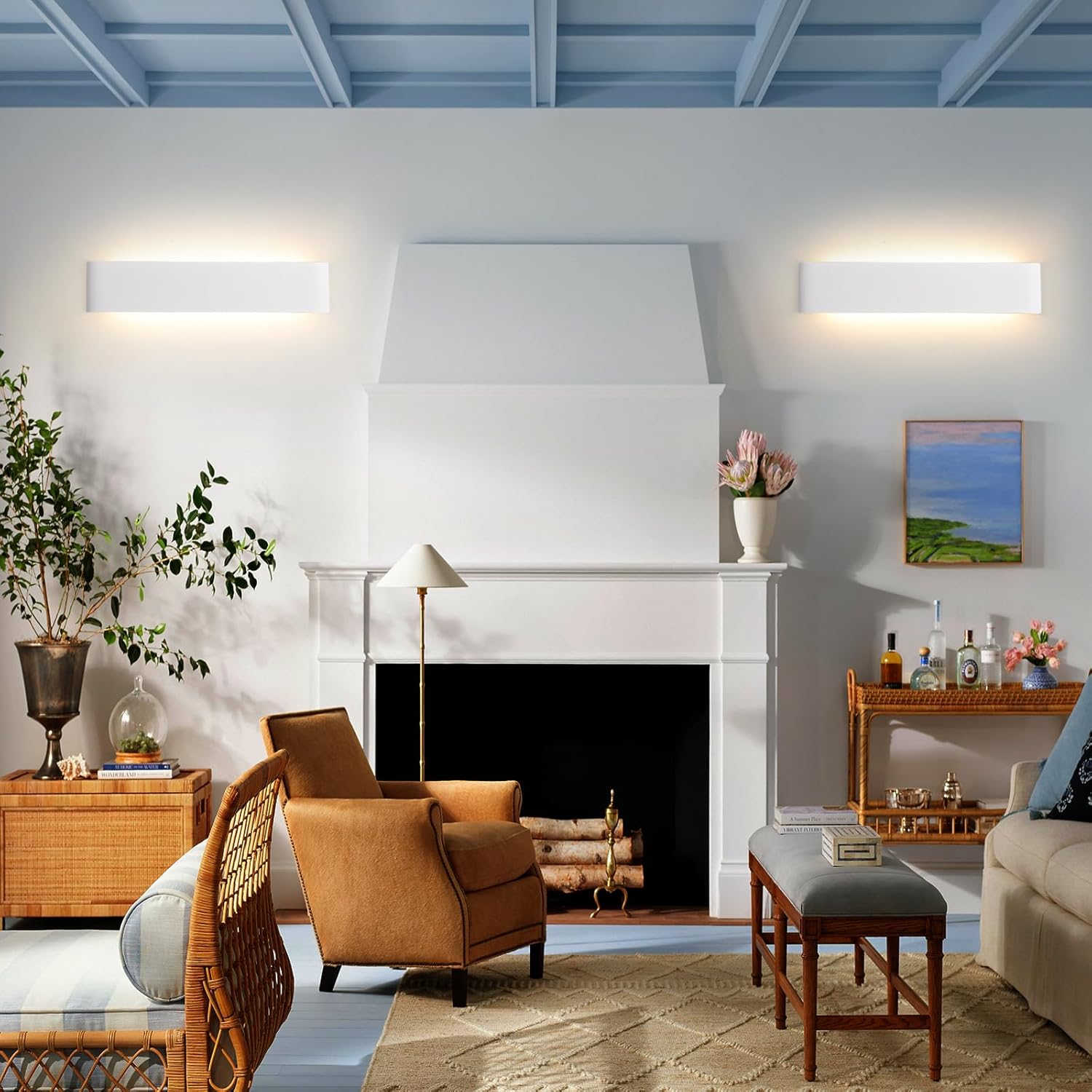 Fupe Applique da Parete Interno LED Dimmerabile 24W (2 Pezzi) - immagine 7