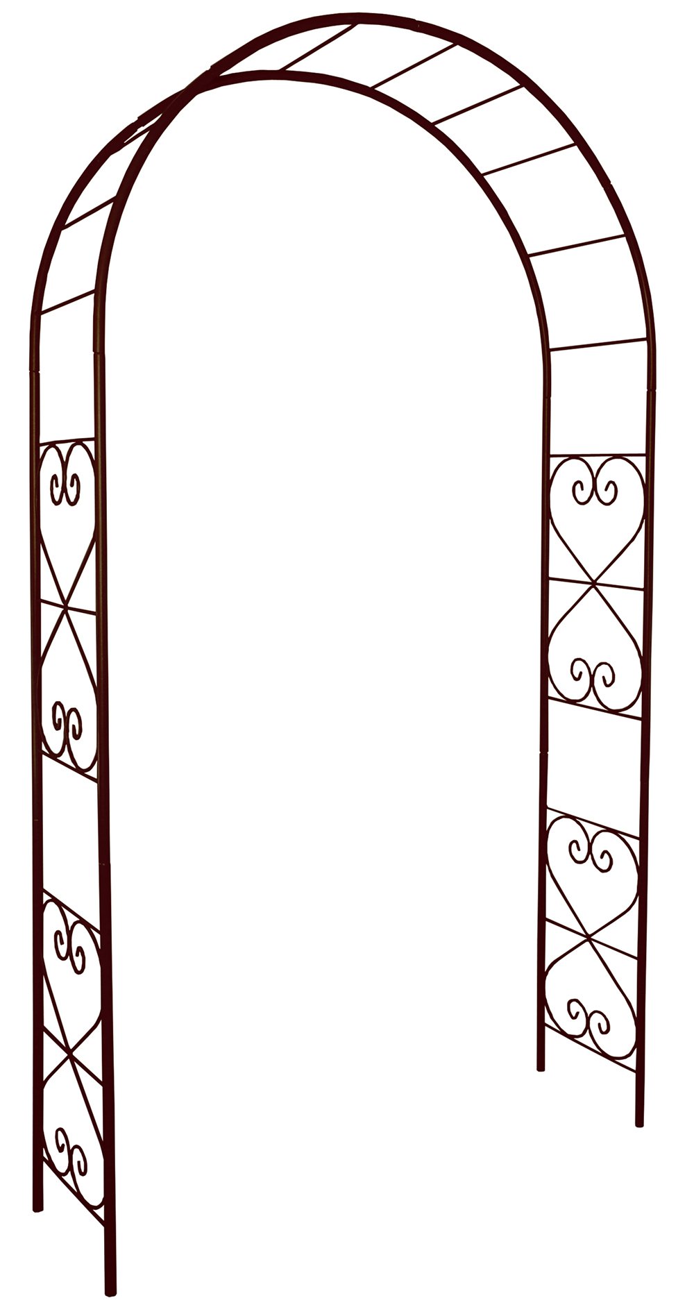 Louis-3166 Arco da Giardino Romantico 130x250 cm