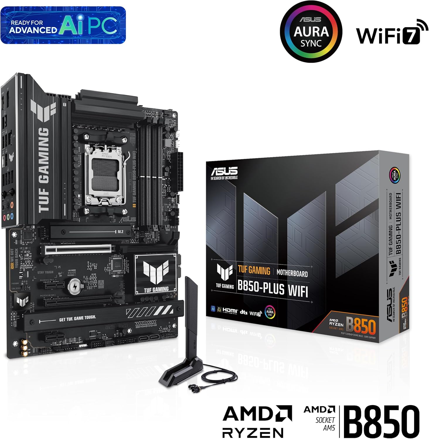 TUF GAMING B850-PLUS WIFI - immagine 2