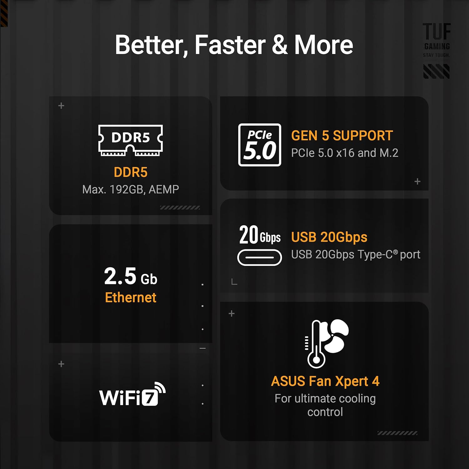 TUF GAMING B850-PLUS WIFI - immagine 6