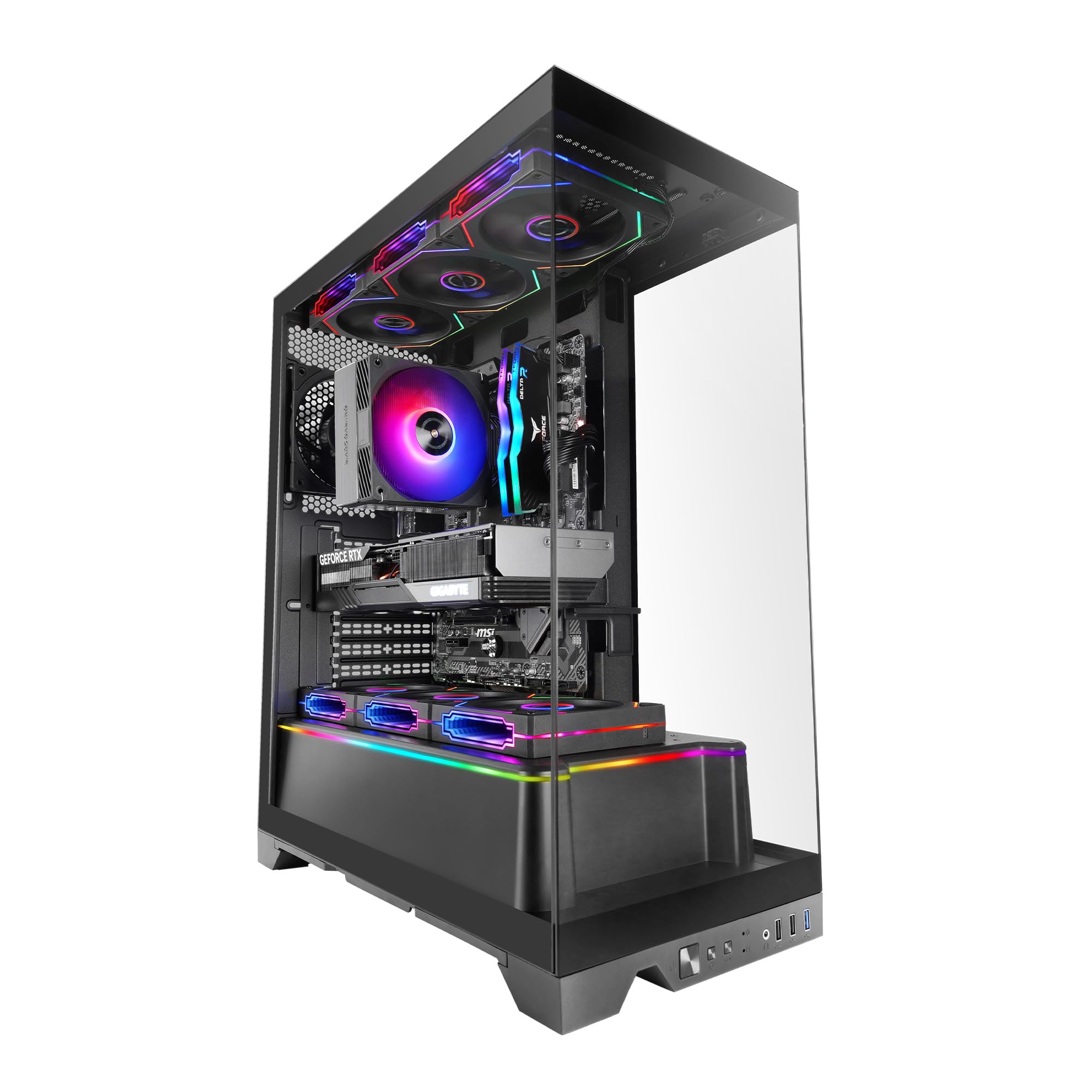 Mars Gaming MC-PRISMA - Case Gaming ATX, Nero