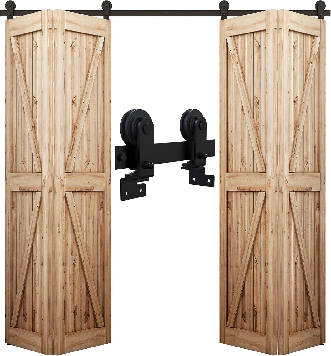 Wolfbird Binario per Porta Scorrevole Bi-Folding 2M