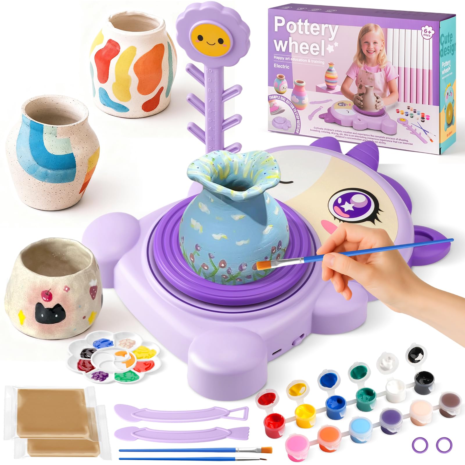 Tornio per Ceramica per Bambini - Kit Completo