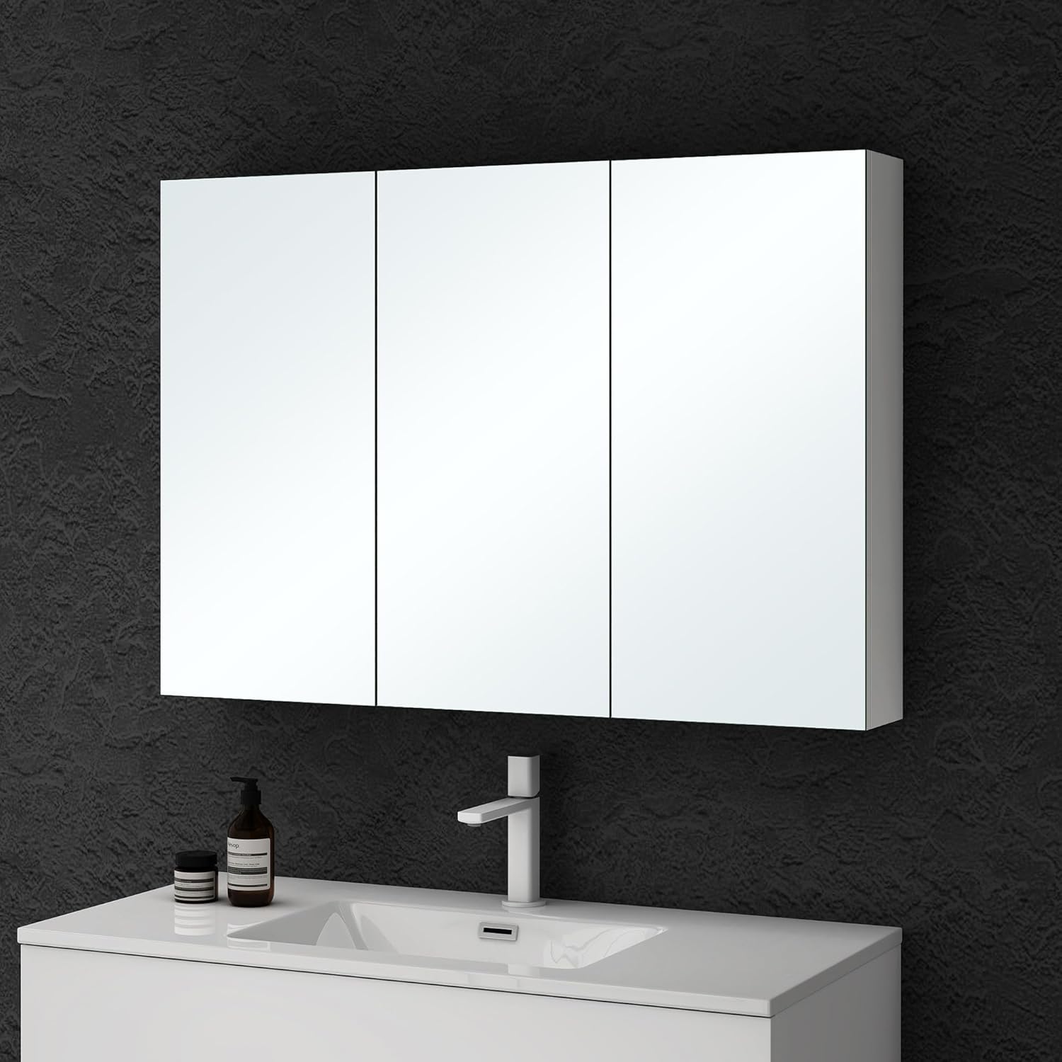 Doporro Armadietto a Specchio 100x15x70cm