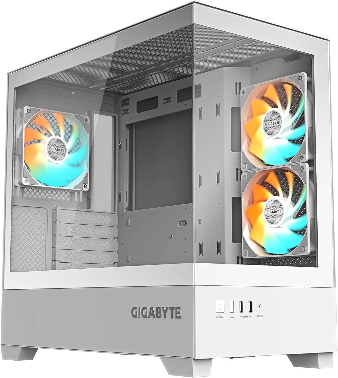 Gigabyte C201 PANORAMIC ICE - Case PC Mid Tower - immagine 1