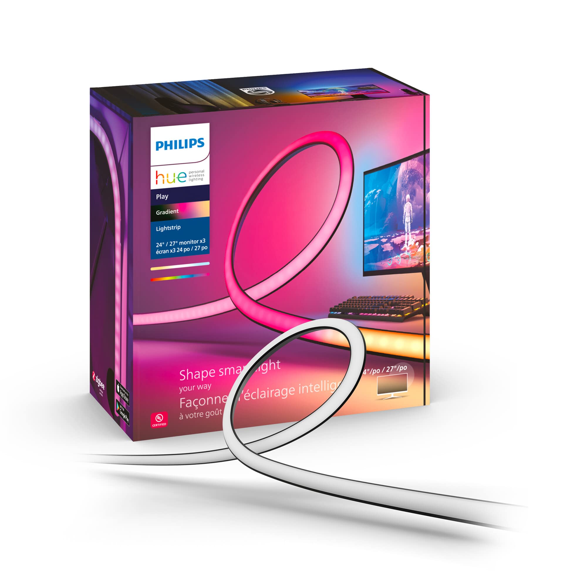 Philips Hue Play Lightstrip Gradient per PC