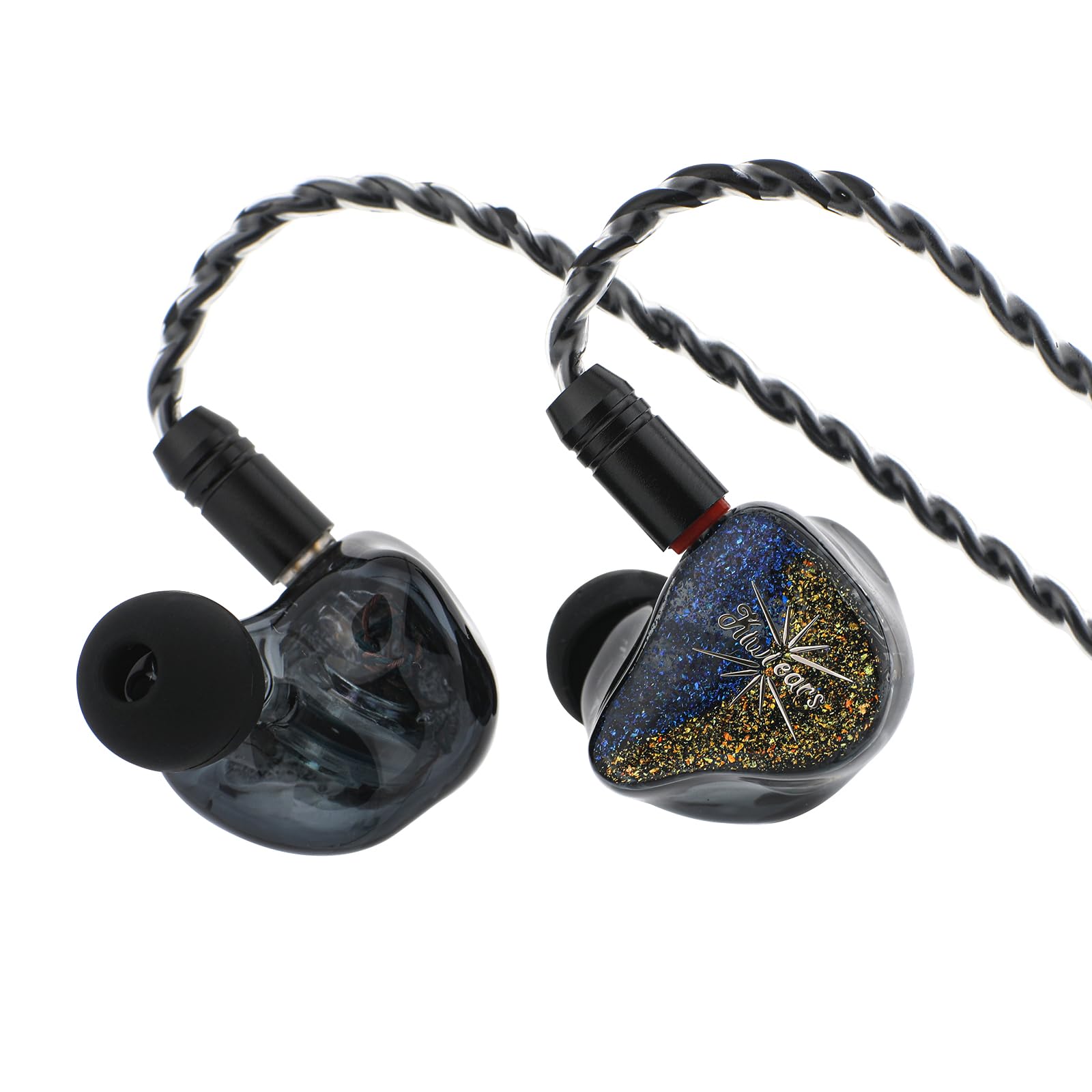 Linsoul Kiwi Ears Forteza - Cuffie HiFi IEM, Nero