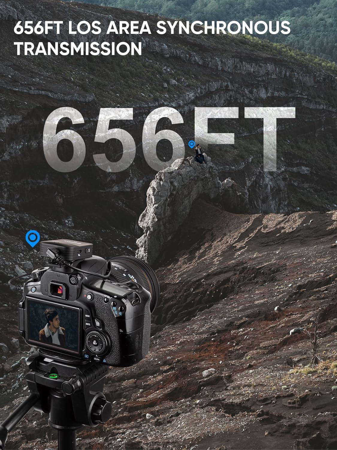 Moman Microfoni Senza Fili Lavalier C1X 2.4GHz - immagine 2