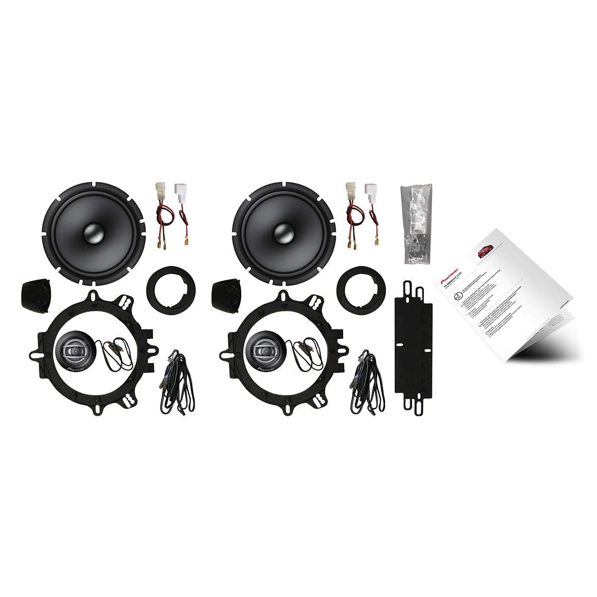 Pioneer TS-RENAULT-CLIO - Set Altoparlanti 2 Vie 16,5 cm