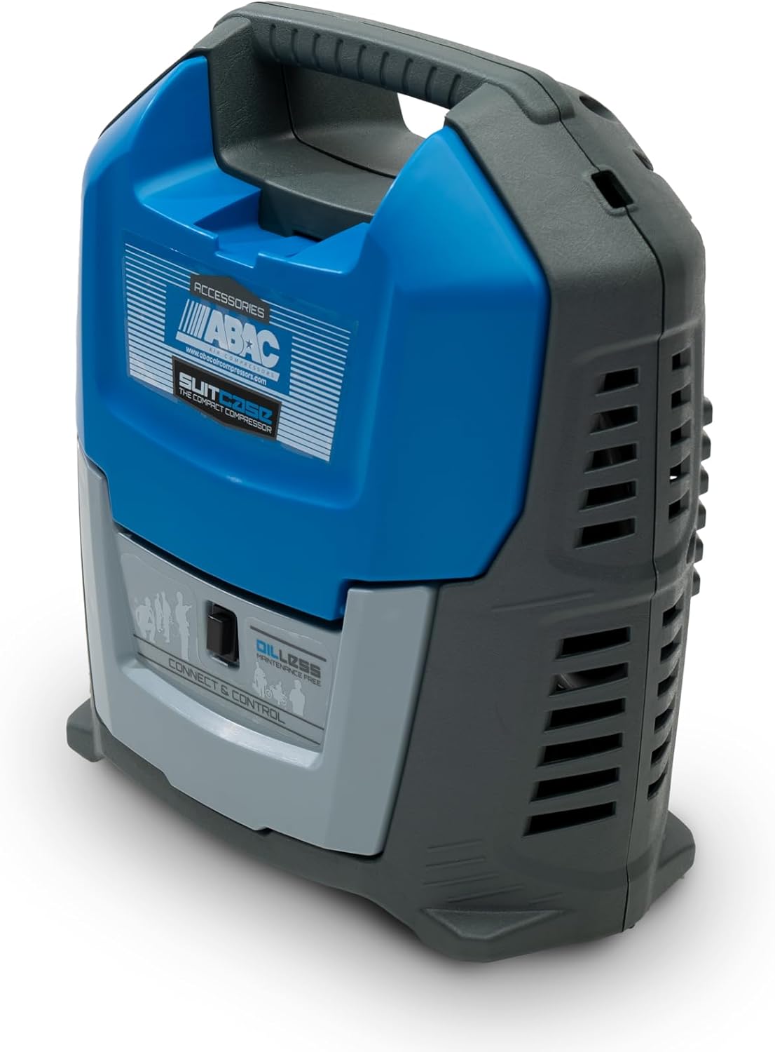 Abac Compressore d'Aria Portatile Suitcase 0 Oil-Free - immagine 2