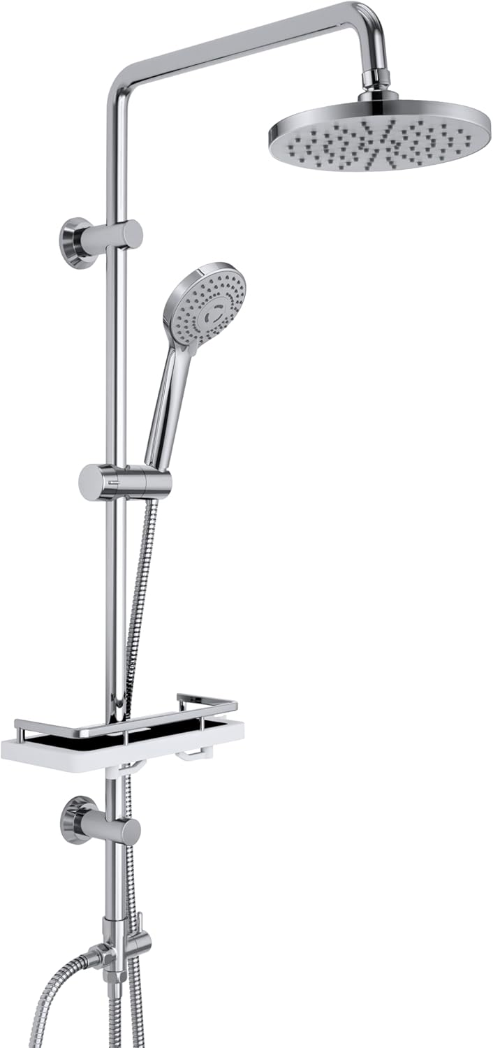 Görbach Colonna Doccia Acciaio Inox D20cm