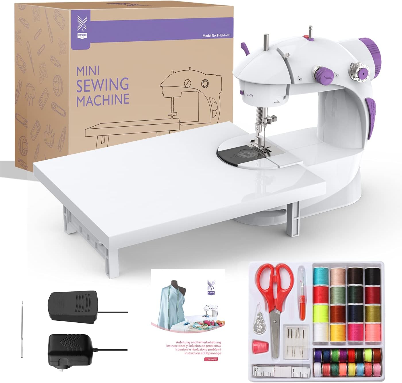 Kpcb Tech Mini Macchina da Cucire Portatile - immagine 1