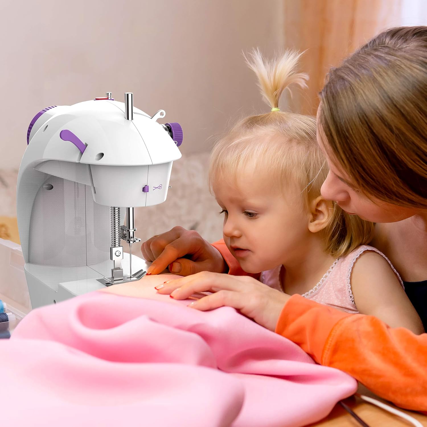 Kpcb Tech Mini Macchina da Cucire Portatile - immagine 4