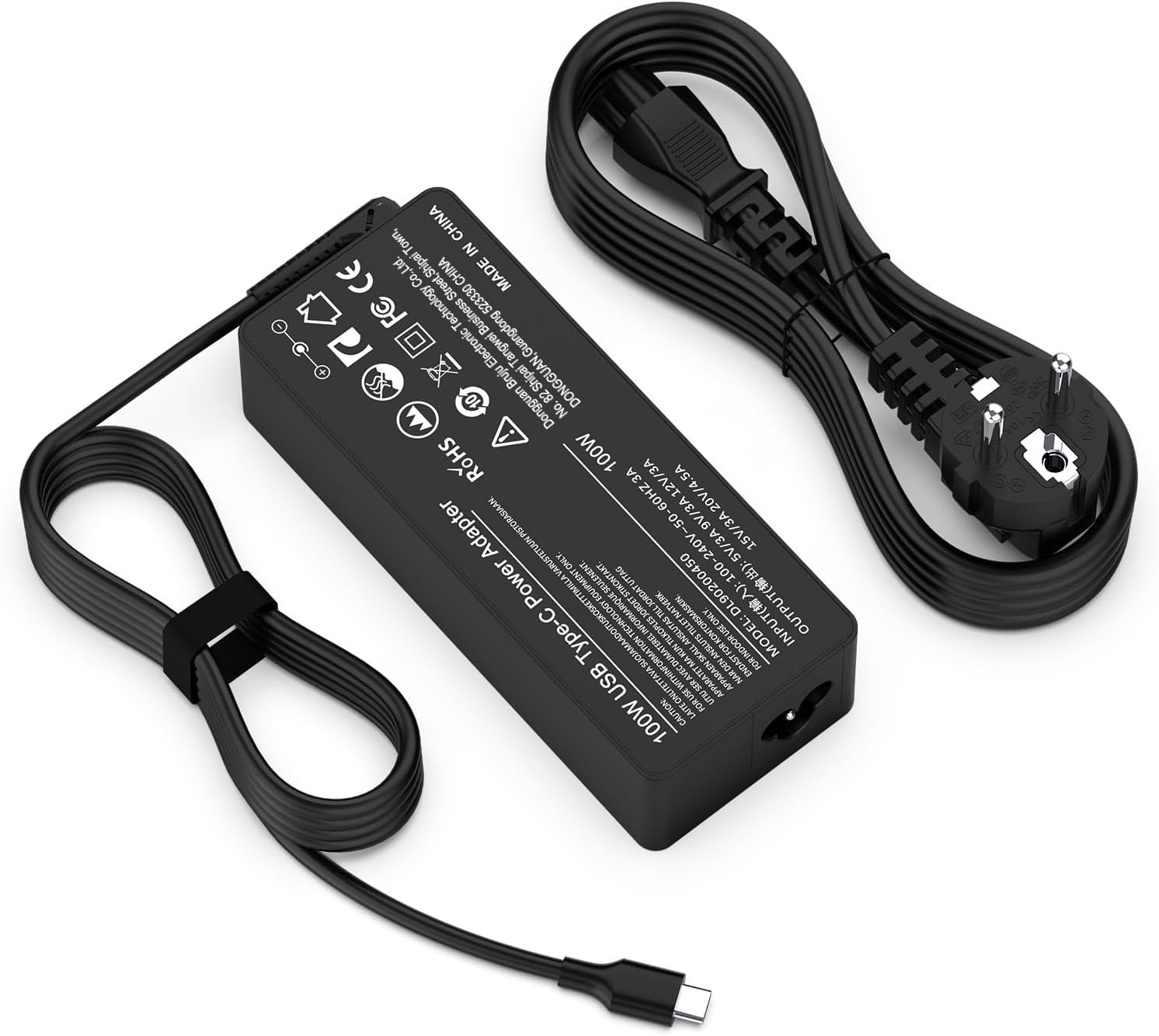 Alimentatore USB C 100W per PC Portatile