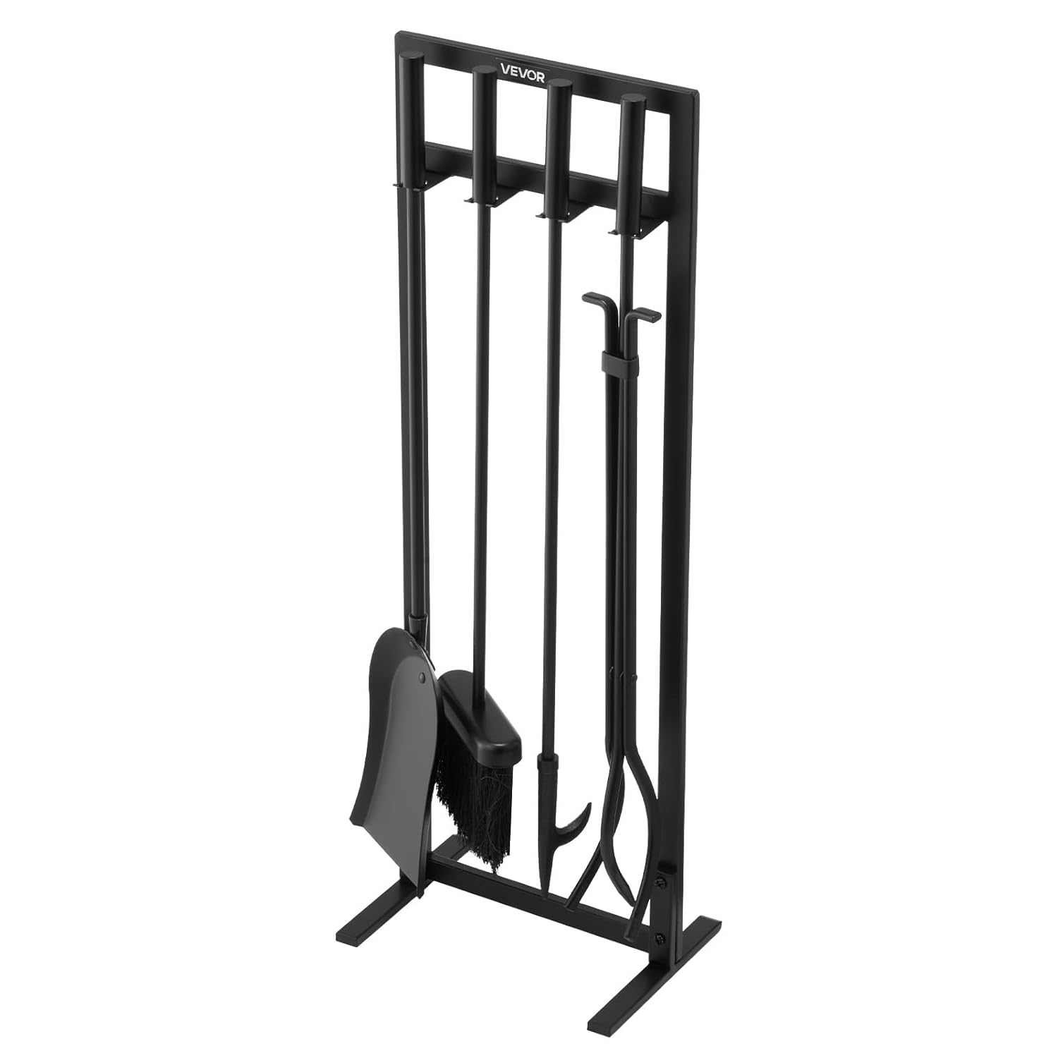 VEVOR Set Attrezzi per Camino 5 Pezzi, Nero - immagine 1