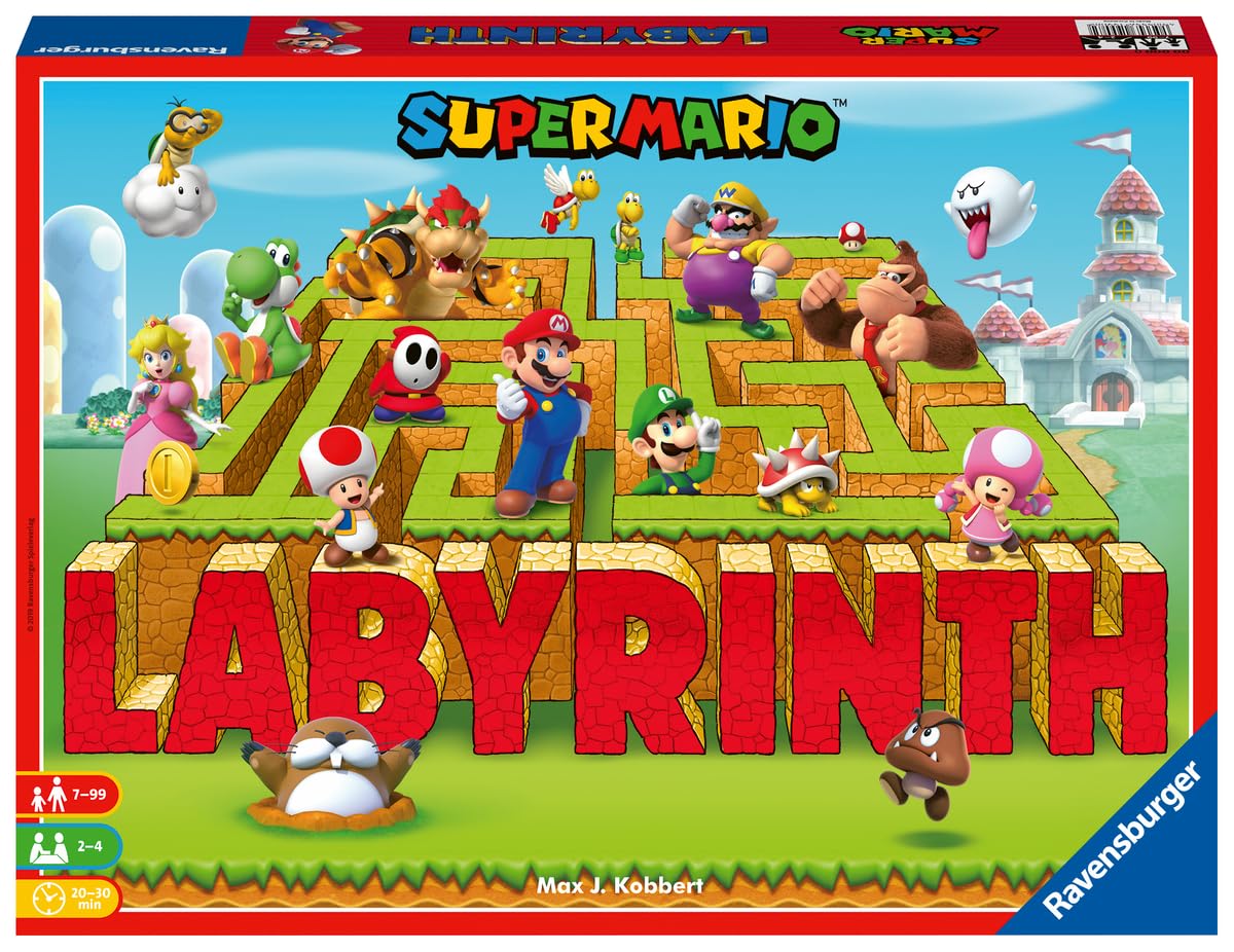 Ravensburger Labirinto Super Mario - Gioco da Tavola