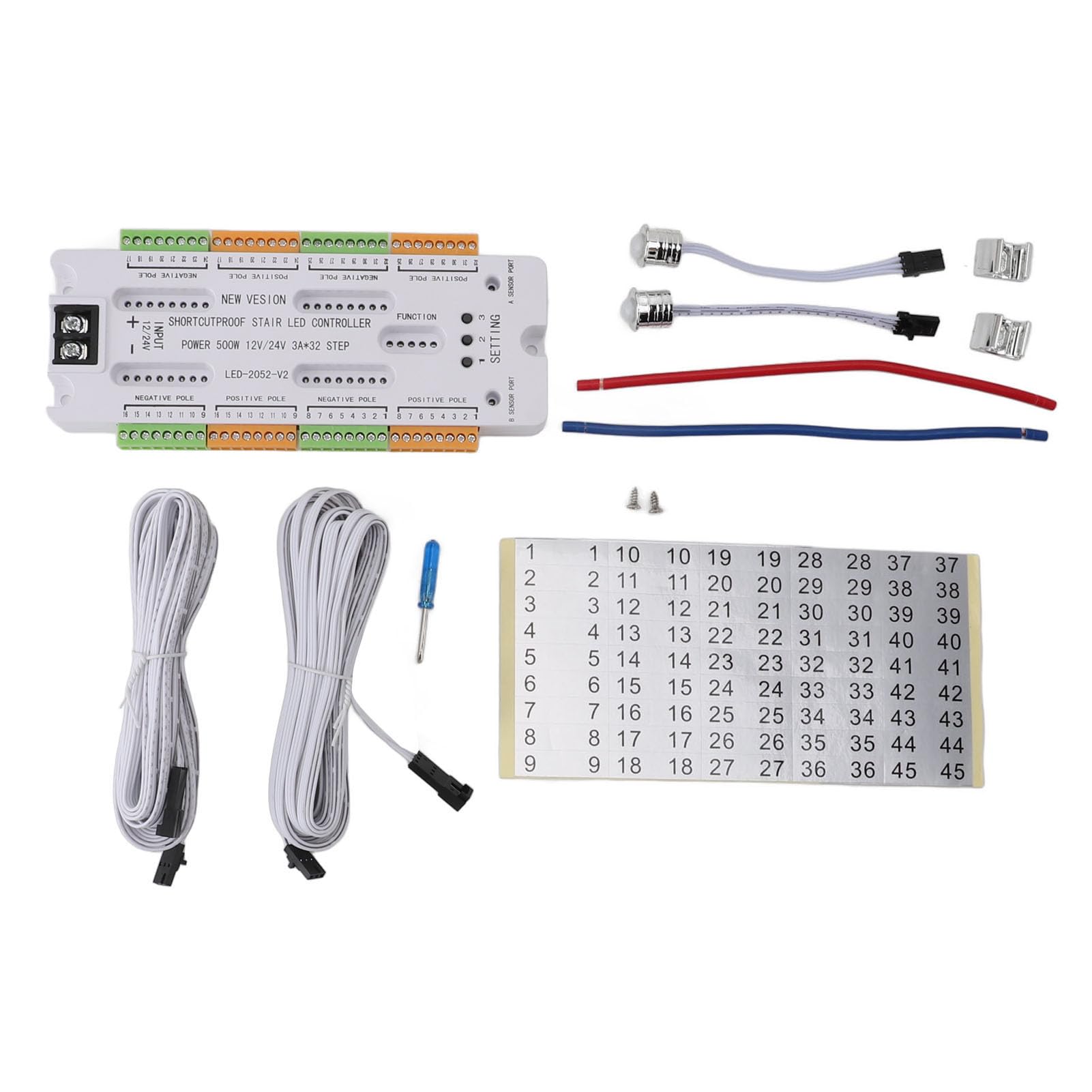 Controller per Luce Scale a LED con Sensore di Movimento