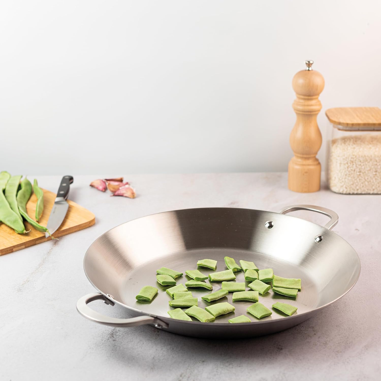 Lacor 60840 - Padella per Paella TriChef ø 40 cm - immagine 2