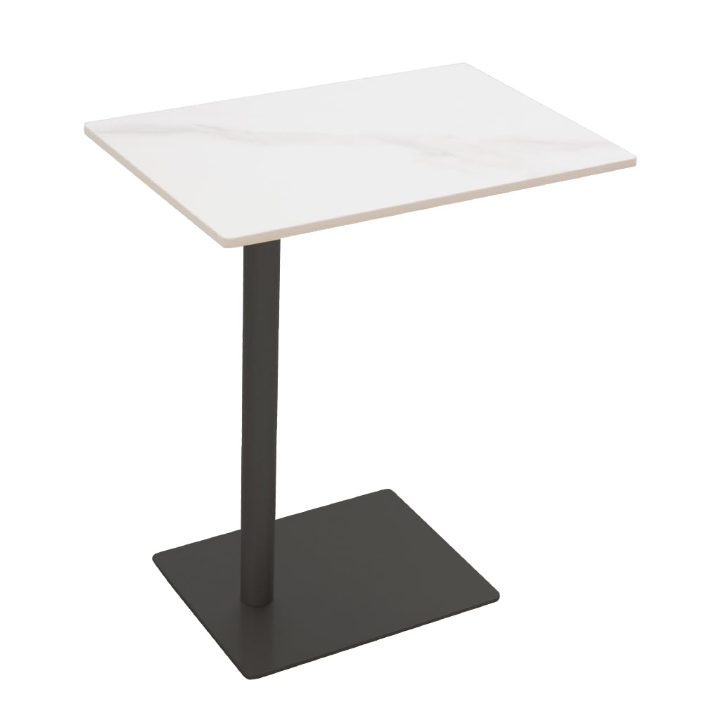 Cre Cra Tavolino a Forma di C Marmo Oro