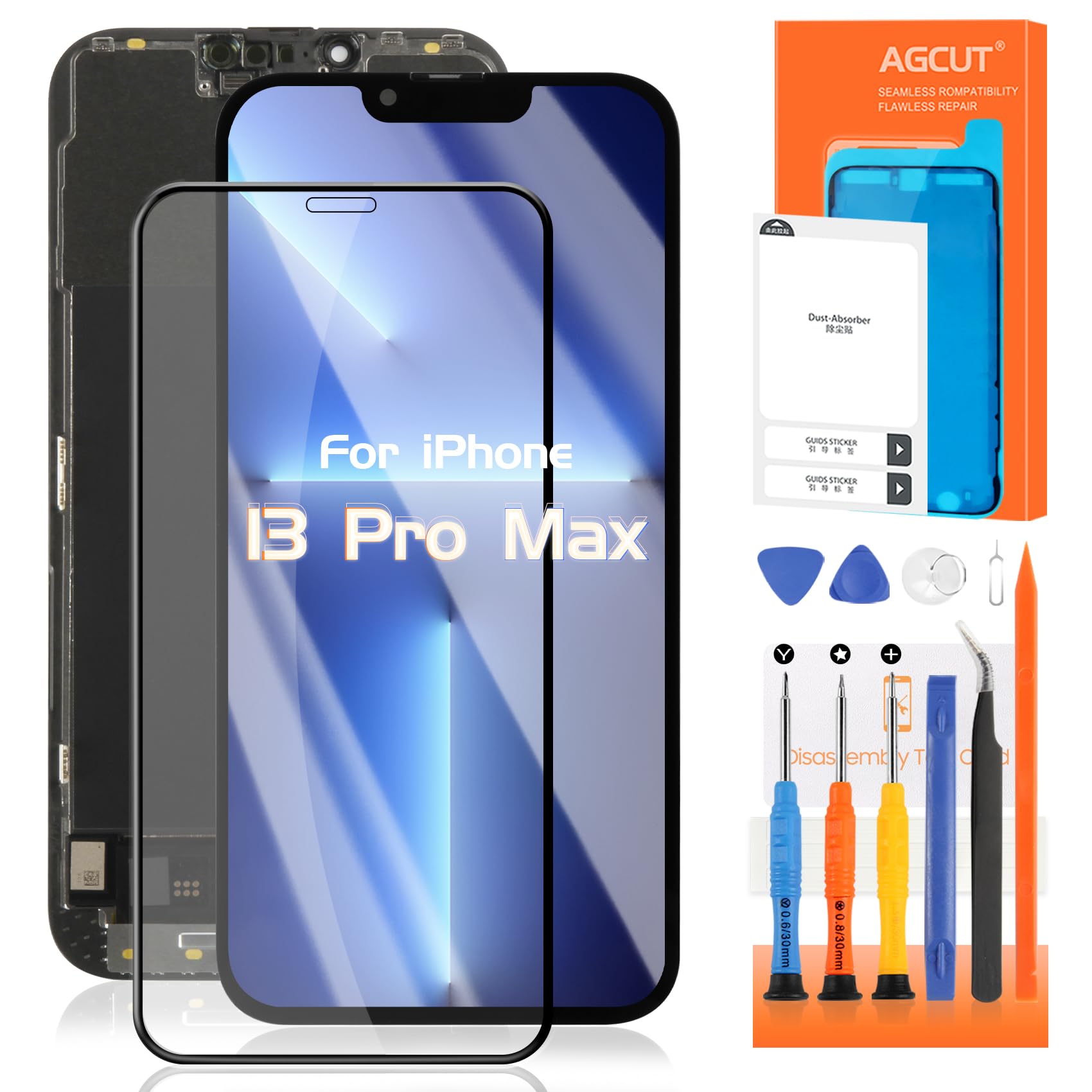 AGCUT Display LCD OLED per iPhone 13 Pro Max 6,7"