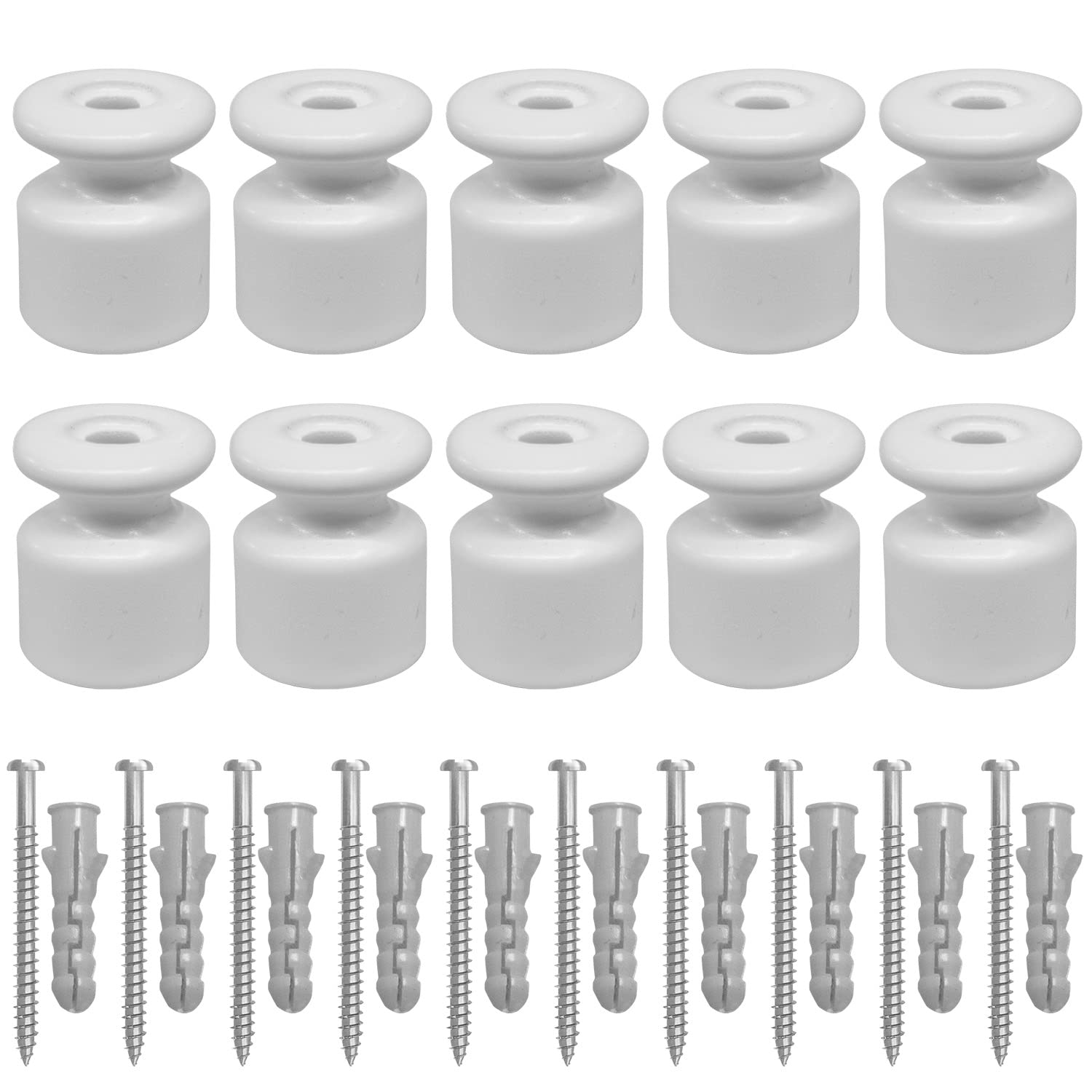 Amarcords - Isolatori per Cavi Trecciati Vintage (50 pz) - immagine 1