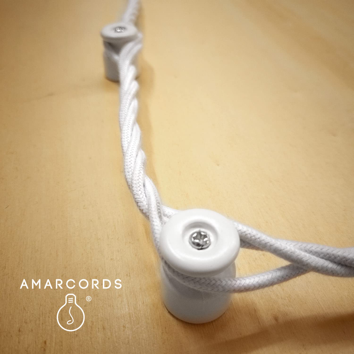 Amarcords - Isolatori per Cavi Trecciati Vintage (50 pz) - immagine 3