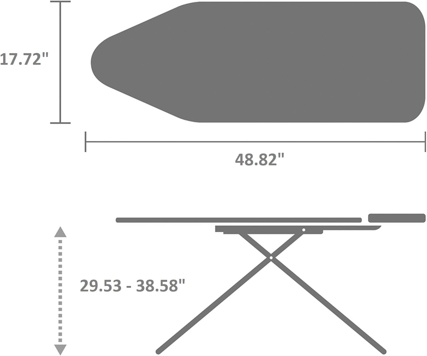 Brabantia Asse da Stiro C - Denim Blue 124x45 cm - immagine 6