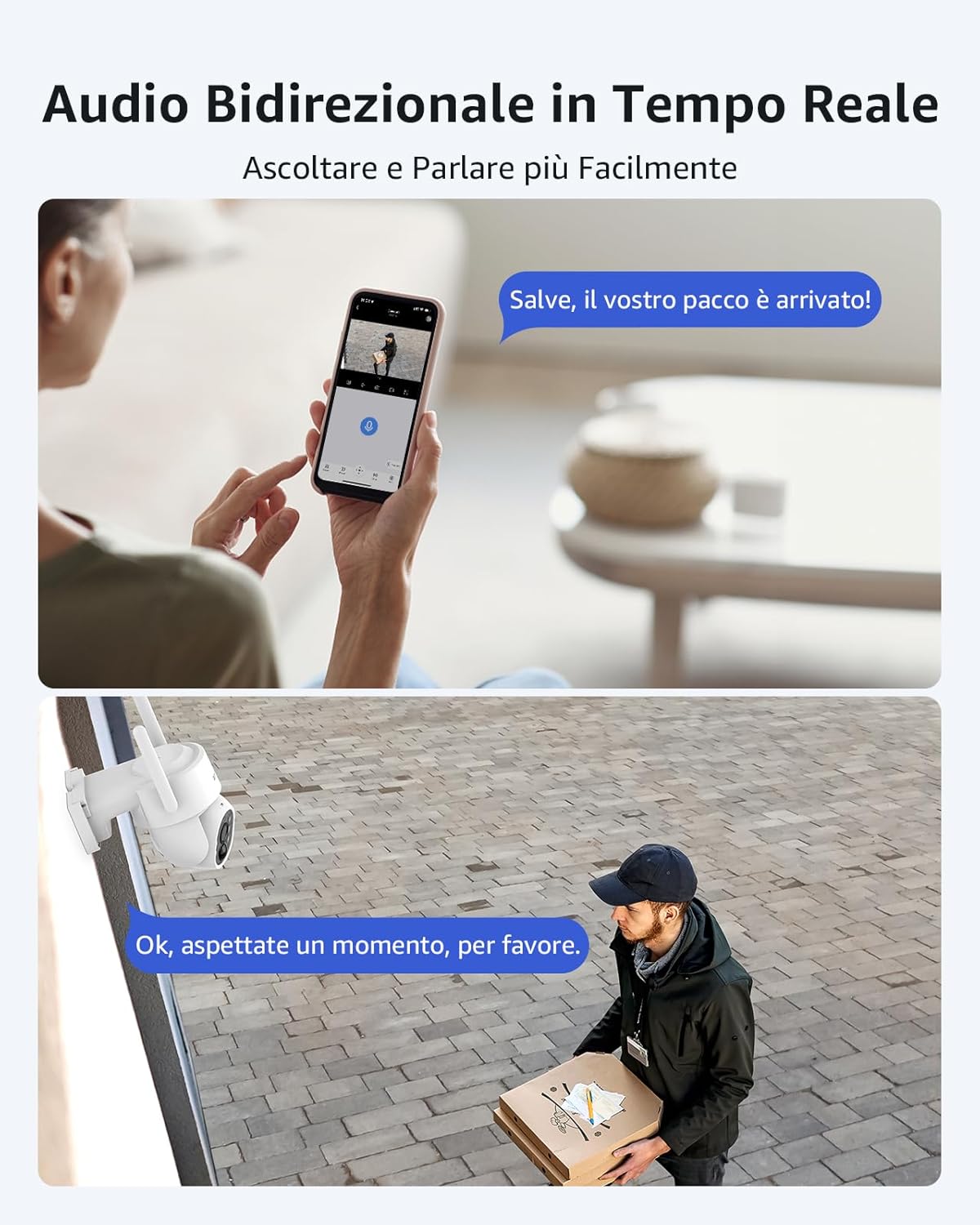 Annke 4MP Telecamera Wi-Fi Esterno Solare 360° - immagine 5