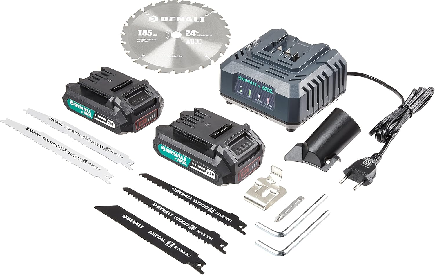 Denali SKIL Kit 18V con Trapano e Seghetto Alternativo, Blu - immagine 5