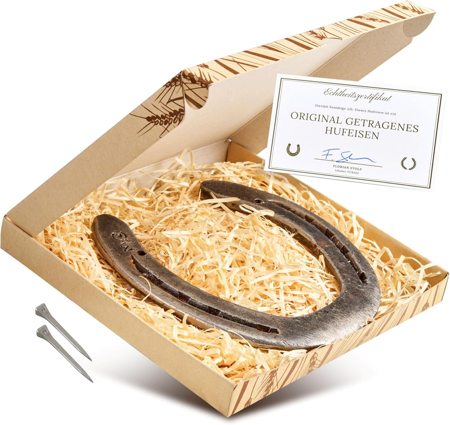 PURAJA Regalo Ferro di Cavallo Autentico - immagine 1