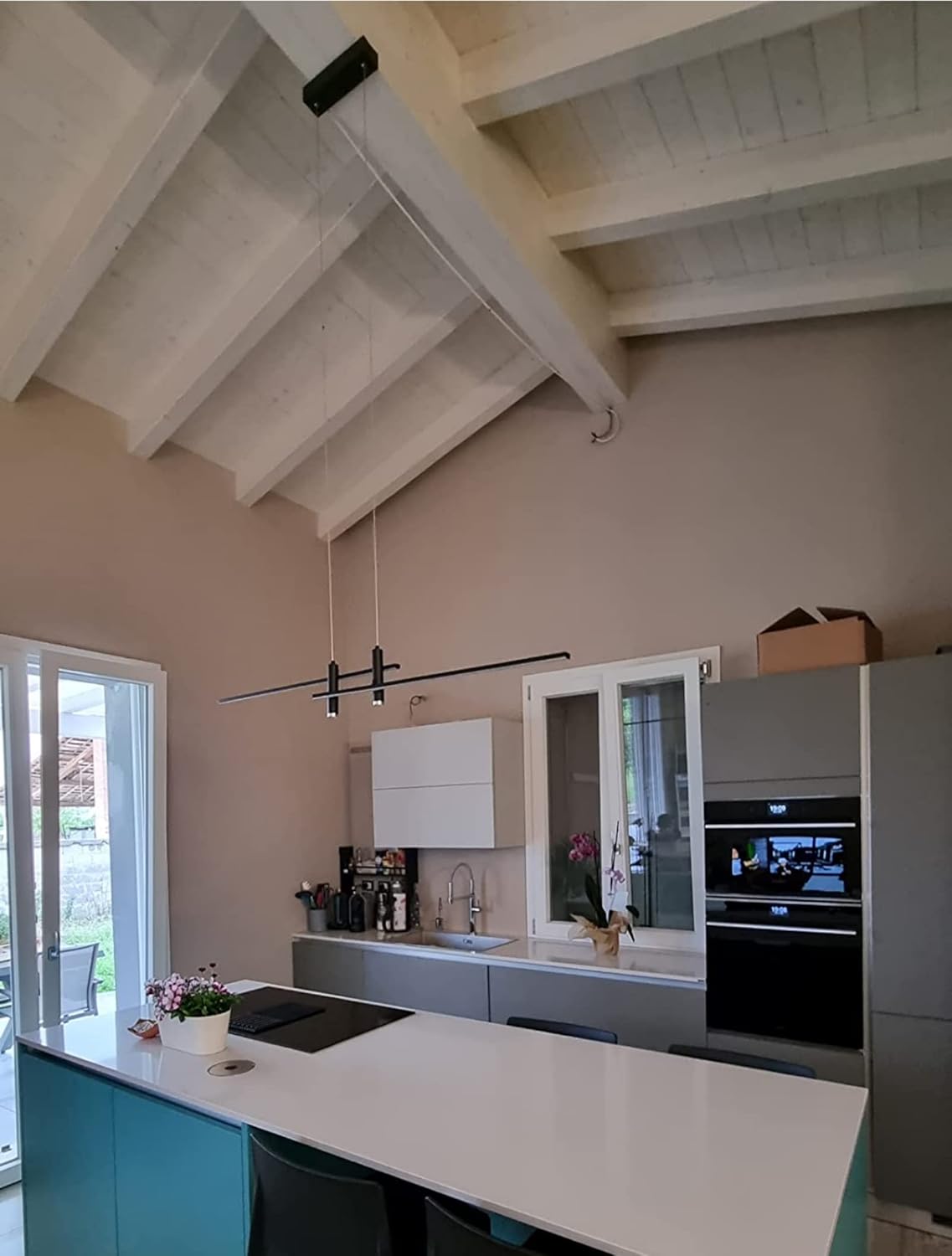 Moderna Lampada a Sospensione a LED Dimmerabile - immagine 5