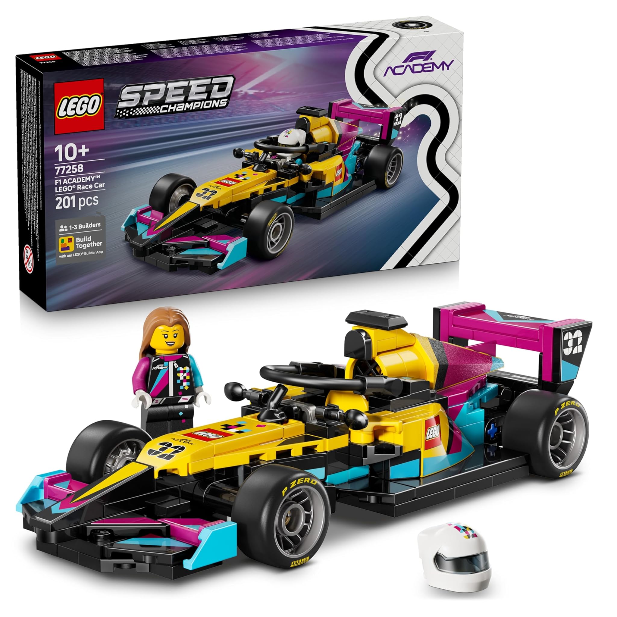 Lego Speed Champions Auto F1 ACADEMY con Minifigure
