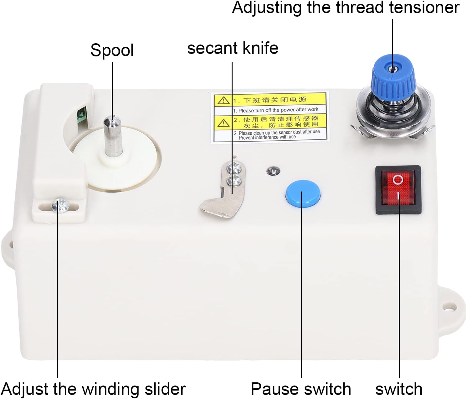 Avvolgitore Spolina Elettrico Automatico per Cucire - immagine 6