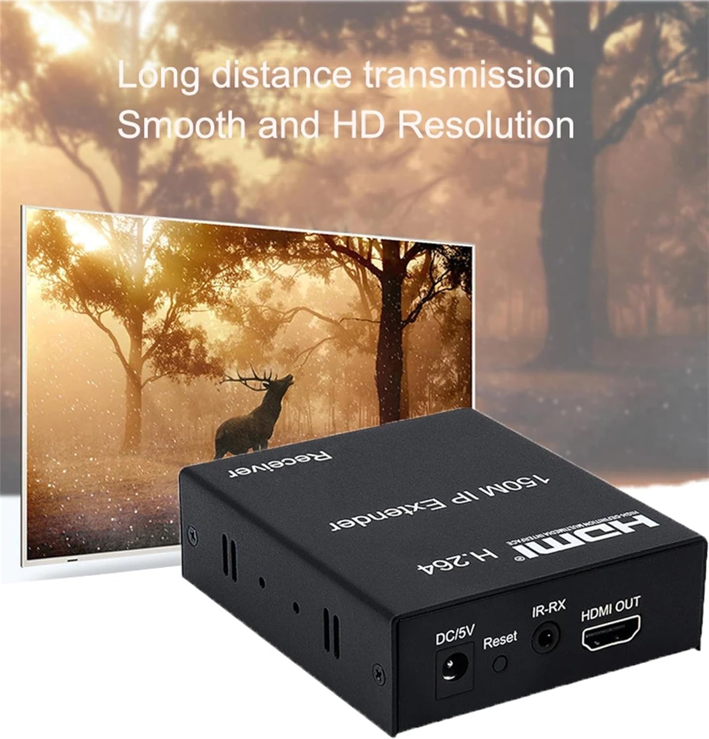 1080P 150M HDMI IP Extender via Rete Ethernet - immagine 6